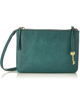 Fossil Damen Tasche Devon-Crossbody Umhängetasche, 3.2x17.8x25.4 cm