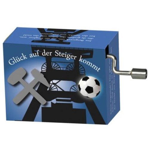 Kurbelwerk, Spieluhr, Steigerlied, kleine Drehorgel