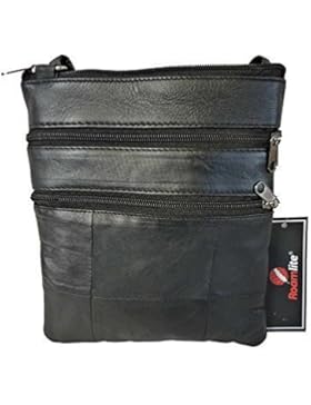 Herren Herren Klein Weiches Leder Reise Beutel Herren Tasche Nacken Schulter Holster Taschen RL178M