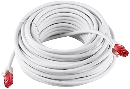 20m - CAT.6 LSZH Ethernet Gigabit Lan Network cable 20m (RJ45),10/100/1000Mbit/s, patch cable,compatible with CAT.5 / CAT.5e / CAT.7
