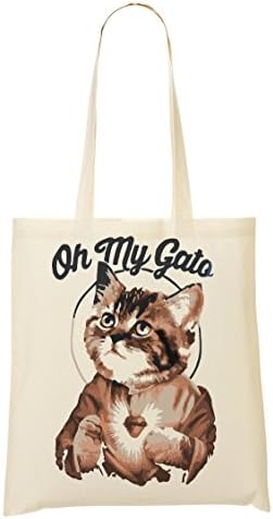 Oh My Gato Cat Shopping Tote Bag