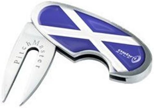 Golf Pitchmark Repairer - Scotland Flag