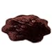 Produktbild BESTHOO Teppich Plum Area Rug Plüsch flauschig, Schlafzimmer-Nachttischmatte, Wohnzimmer-Couchtischmatte (Farbe : Kaffee - Farbe, größe : 70cm in Diameter) (Color : -, Size : -)