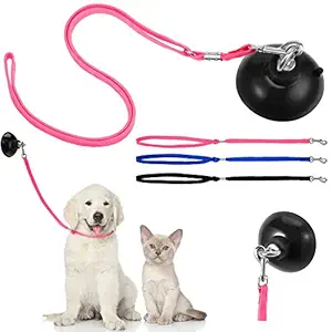 Frienda 4 Pieces Wash Dog Grooming Tub Restraint Set Include Dog Bathing Suction Cup and Pet Bathing Tether Adjustable Dog Cat Fixed Safety Rope for Pet Bathing Grooming