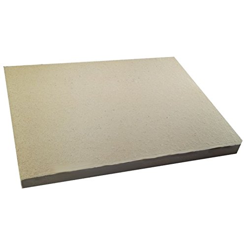daniplus Pizzastein Brotbackstein Schamottstein lebensmittelecht 400x300x30mm für den Backofen - 3