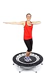 Hochwertiges professionelles Mini-Trampolin – Ideal für Ski-Fitness, Verbesserung der Balance, Steigerung der Koordination und Stärkung der Gelenke. Weltweit tausendfach eingesetzt in Fitness-Studios, Physiotherapie Praxen und Kliniken! Robust und platzsparend. Kaufen Sie den besten Rebounder, weil Ihr Körper es verdient hat und Sie Ergebnisse erzielen möchten. Inklusive einer DVD (in Englisch) mit einer Zusammenstellung von vier fantastischen Rebounding Workouts für Anfänger und Fortgeschrittene sowie Einweisung in die korrekte Technik. Ideal für Personen bis zu 130 kg Körpergewicht. Super schnelle Lieferung innerhalb von 3 – 5 Tagen! - 8