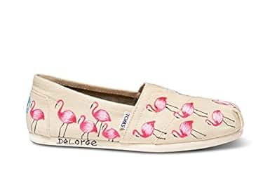 TOMS Womens Classics Haiti Haiti Flamingo 001001B07 Slipper Shoes Size