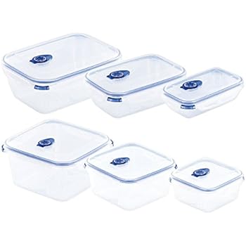 Amazon.de: Rosenstein & Söhne Frischhaltebox: Frischhalte-Dosen im 6er