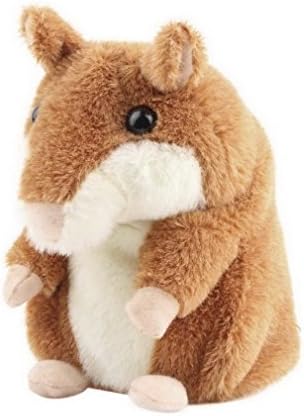 CNMODLE Talking Hamster Toy Buddy Mouse for Kids Electronic Pet Talking Record Plush Toys Interactive Toy Repeat What You Sayfor Early Learning