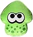 Produktbild Splatoon 2 14" Plush Pillow: Squid, Neon Green