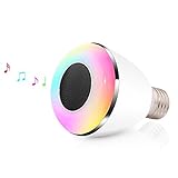 H&M Bluetooth Lautsprecher Glühlampe, intelligente LED...