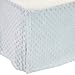 American Baby Company Heavenly Soft Minky Dot Tailored Crib Skirt, Blue by American Baby Company