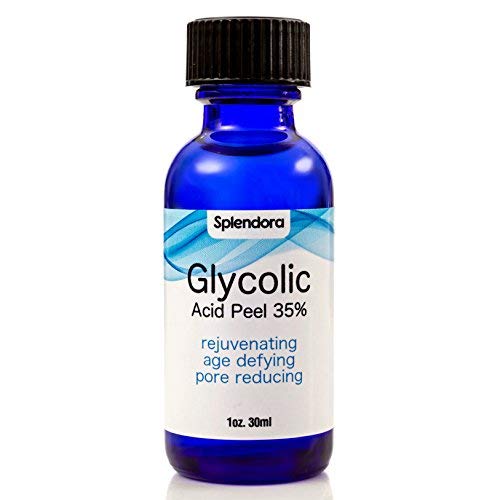 Splendora peau d'acide glycolique 35% - peau pro de la peau - les vergetures, les rides, pores dilatés, les cicatrices d'acné, les points noirs