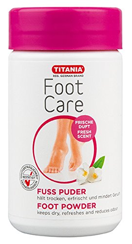TITANIA Fusspuder, Streudose, 1er Pack (1 x 142 g)
