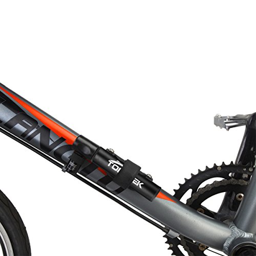 Toptrek Fahrradpumpe Mini Luftpumpe Fahrrad Rennrad Alle Ventile Kugeliger Nadel ist auch eingeschlossen - 5