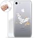 Produktbild Finoo Hülle für iPhone 7/8 - Handyhülle mit Motiv und Optimalen Schutz TPU Silikon Tasche Case Cover Schutzhülle - Eule und Besen