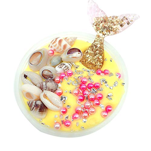 Preisvergleich Produktbild Igemy Muschel Schalen Schlamm Mischender Wolken Schlamm Kitt Duftender Tressabbau Scherzt Lehm Spielzeug (B)