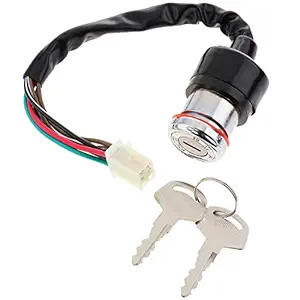 MAXBELL Ignition Switch Key Assembly for Suzuki GN 125 Scooter