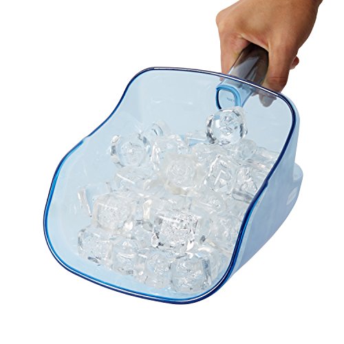 Rubbermaid 2L Ice - Pala para hielo con protector de mano y soporte  color azul