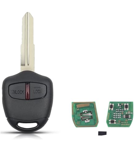Coprichiavi Morbido In TPU Per Mitsubishi Lancer ASX Outlander Pajero Sport (2 Pulsanti) – Antigraffio E Antiusura - 2