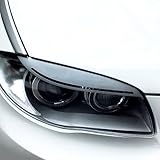 bmw e87 scheinwerfer hinten ausbauen Sportliche, selbstklebende Scheinwerferblenden für die Frontscheinwerfer des BMW 1er