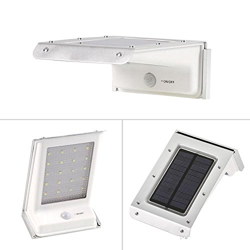 Jewelscart Solar Led light 2Nd Gen 16 Led Solar Power Motion Sensor Garden Security Lamp Outdoor Waterproof Light Even Usefull for Balcony Decoration - Stays On Throughout The Night RS.999 (47.00% Off) - Amazon