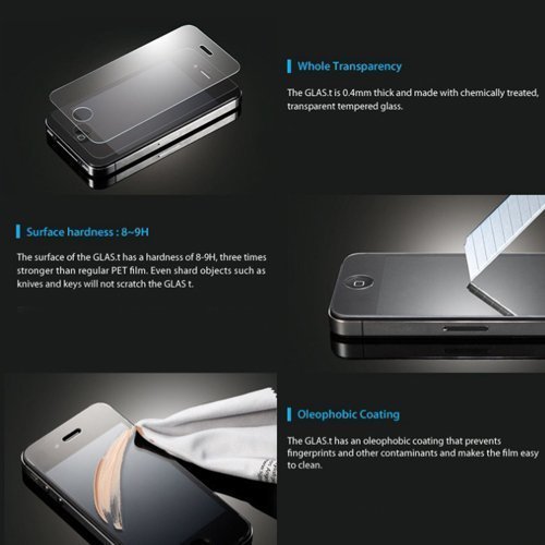 Voguecase® Tempered Glass Hartglas Schutzfolie Explosionsgeschützte Glas Displayschutz Screen Protector für Sony Xperia Z3 Compact Tablet Premium Screen Folie Protector Ultra Hart Displayschutz 0,4mm dünn, 9H *2.5D round edge* - 5