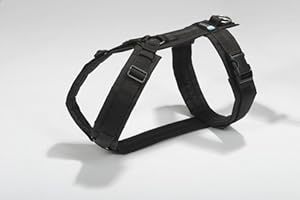 anny-x Brustgeschirr Fun schwarz schwarz - Gr. S - ca. 9-18kg