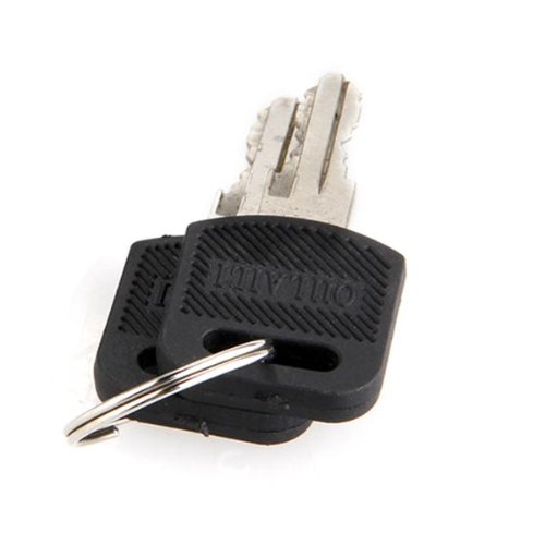 Cerradura Candado Cerrojo Vidriera Cajón Cajonera 35MM con 2 Llaves