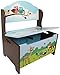 Fantasy Fields by Teamson Enchanted Woodland Childrens Wooden Toy Box Tidy Storage Bench Seat TD-11734A