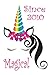 Produktbild Magical Since 2010: Black hair rainbow unicorn themed journal for girls who were born in the year 2010, compact handy size notebook with wide ruled lined blank pages for writing.