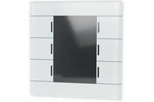 Glastaster II Smart mit Farbdisplay Weiß MDT BE-GT20W.02