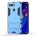 Produktbild Huawei Honor View 20/V20 Hülle, MHHQ Hybrid 2in1 TPU+PC Schutzhülle Rugged Armor Case Cover Dual Layer Bumper Backcover mit Ständer für Huawei Honor View 20/V20 -Light Blue