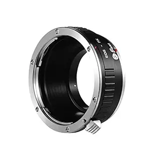 Leepesx EOS-FX Lens Mount Adapter Ring Aluminum Alloy Compatible with Canon EOS EF EF-S Lens to Fuji X-A1/X-A2/X-A3/X-E1/X-E2/X-E3/X-M1/X-Pro1/X-Pro2/X-S1/X-