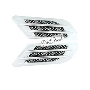 Dhe Best Car Decorative Electroplate Air Flow (Chrome) For Tata Safari Dicor 2.2