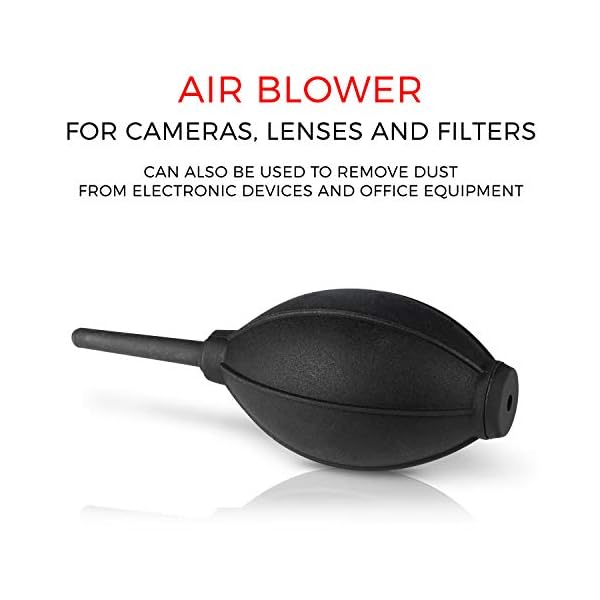 Ares Foto® Dust Air Blower Cleaner. Fuelle. Filtro de aire comprimido. Jeringa de aire. Limpiador del polvo. Limpiador… - Image 5