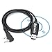 Price comparison product image 100cm Walkie Talkie USB Programming Frequency Cable for Baofeng UV-5R, UV-5RA, UV-5RE Two Way Radio