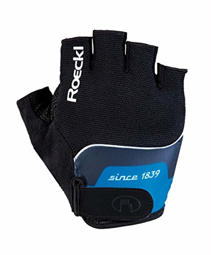 Roeckl Nano Sommer Radhandschuhe Kurz Schwarz/Blau