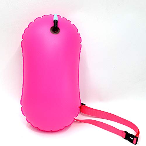 limitlessXme Boya De Natación Rosa Plus Bolsillo Impermeable Celular. Visibilidad y Seguridad al Nadar en el mar y en el Lago