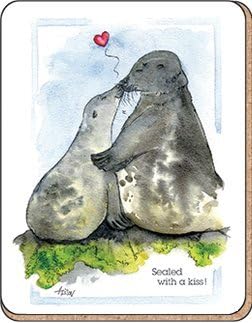 Coaster: Sealed with a kiss