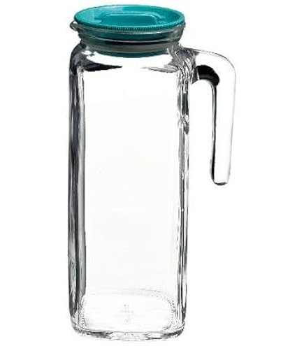 Brocche In Plastica Blu Con Coperchio - 2 Pezzi Da 2 Litri Per Bevande - Foto 8