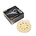 Produktbild Mirka 23-615-AP Gold 5-Inch 8-Hole Dustless Hook-and-Loop Sanding Disks, 10 Each of 5 Grits by Mirka