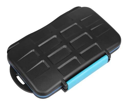 Speicherkarten Box-Safe MC-2 von JJC für CF und SD Karten – zur Aufbewahrung und Schutz vor Staub, Wasser, Schmutz und Beschädigungen - 2