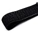 Produktbild iGuard 3D Premium Nylon Armband für Apple Watch 1 2 3 4-42mm / 44mm - Schwarz Pure Platinum - Sport Loop/Stoff/Loop/Loop Armband/Klettverschluss/Nylonloop/Spotarmband/Sport Armband