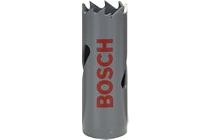 BOSCH ACCESSORIES Bosch Professional Hole Saw HSS Bi-metal for standard adapter (for various materials, Ø 19 mm, accessory rotary drill)