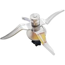 Qiilu Kit Lama Frullatore In Acciaio Inox, Accessorio Di Ricambio Per Coltelli Bimby TM21, Sostituzione Facile - 4