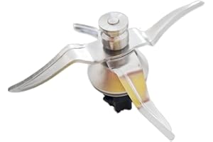 DL SERVICE Cuchillas Acero Inoxidable compatibles con Thermomix TM31 Robot de Cocina Vorwerk con Junta de Goma