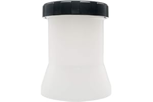 WAGNER depósito de pintura con tapa 250 ml, accesorio para sistemas de pulverización de pintura