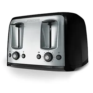 Black & Decker TR1478BD 4-Slice Toaster, Black