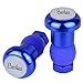 Produktbild 1 paar Nacht Sicherheit Radfahren Warnlampe Mountain Bike Fahrrad Lenker Griff End Bar Stecker Red LED Licht 2 Modi (Blau)
